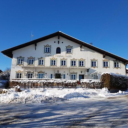 Pension Hirsch Лехбрук Экстерьер фото