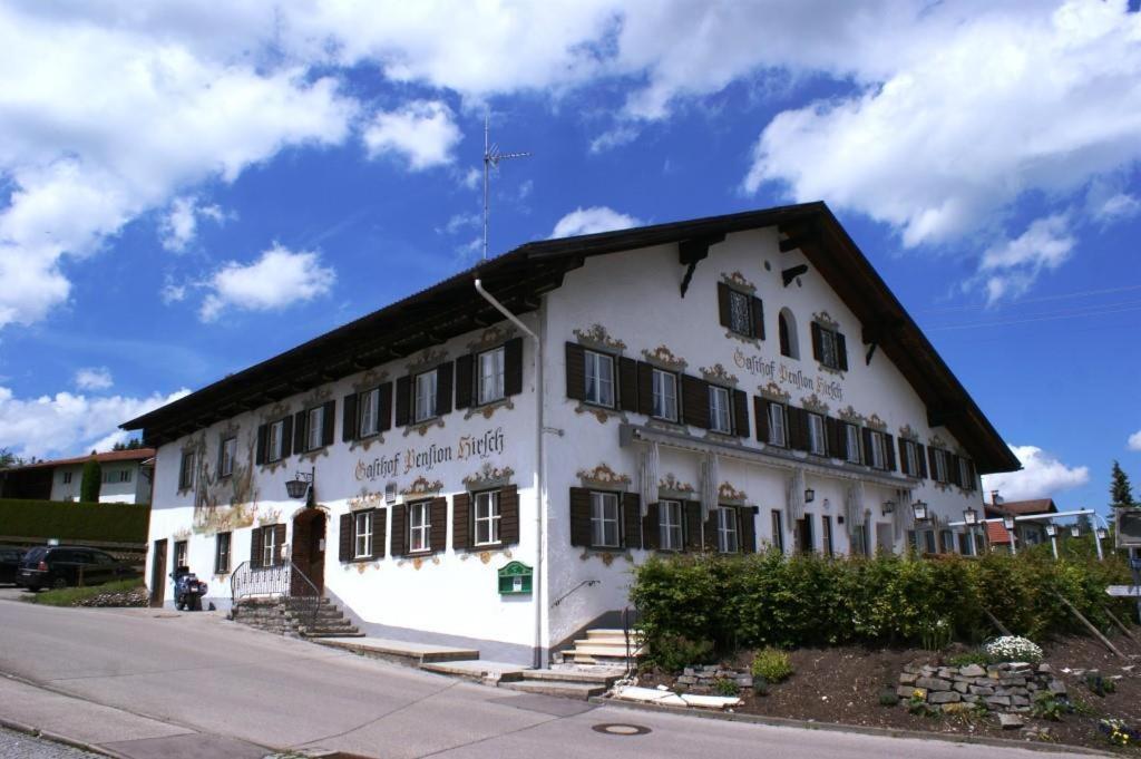 Pension Hirsch Лехбрук Экстерьер фото